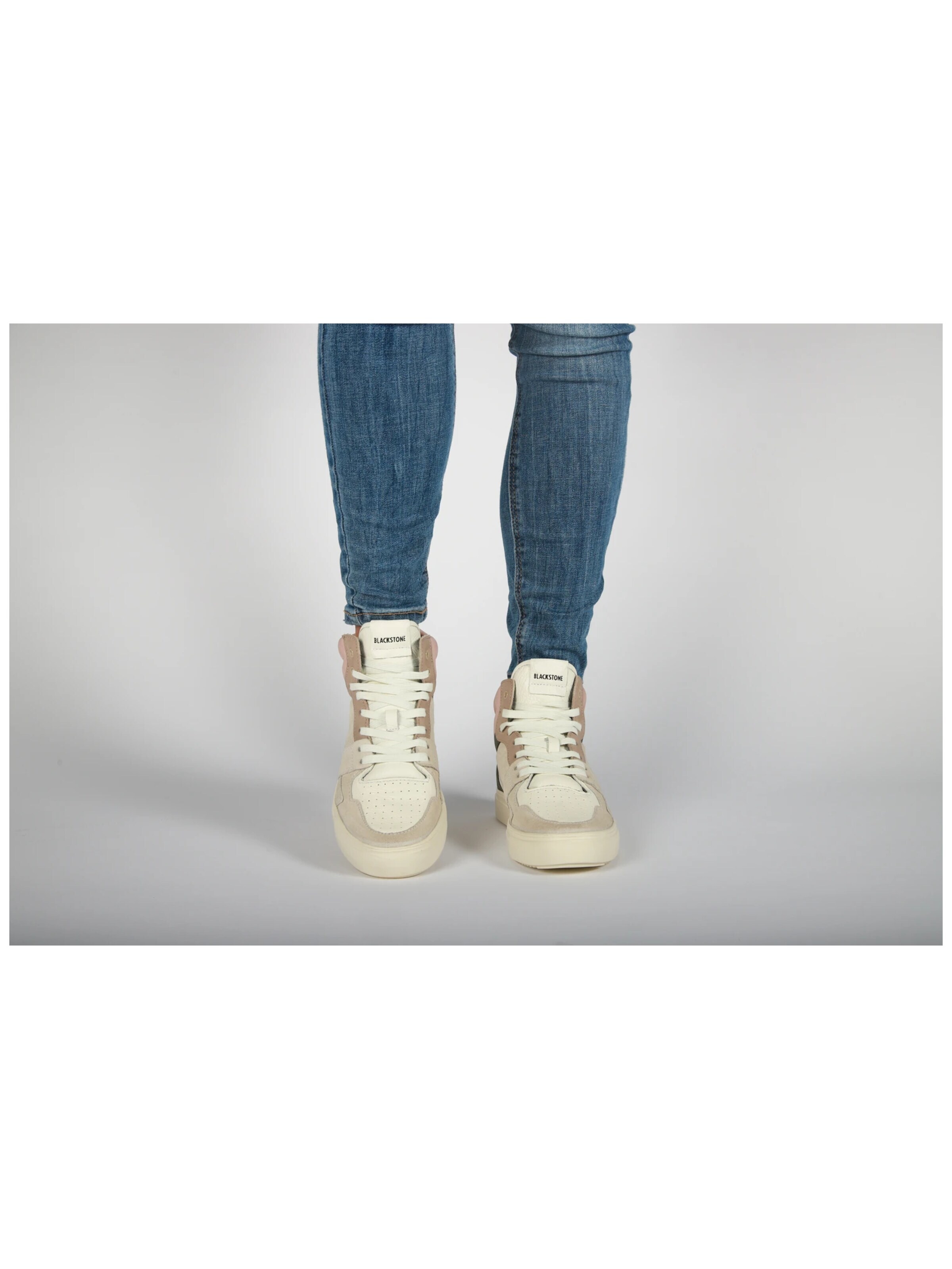 Sneaker alta 'KEYLA' di BLACKSTONE in beige