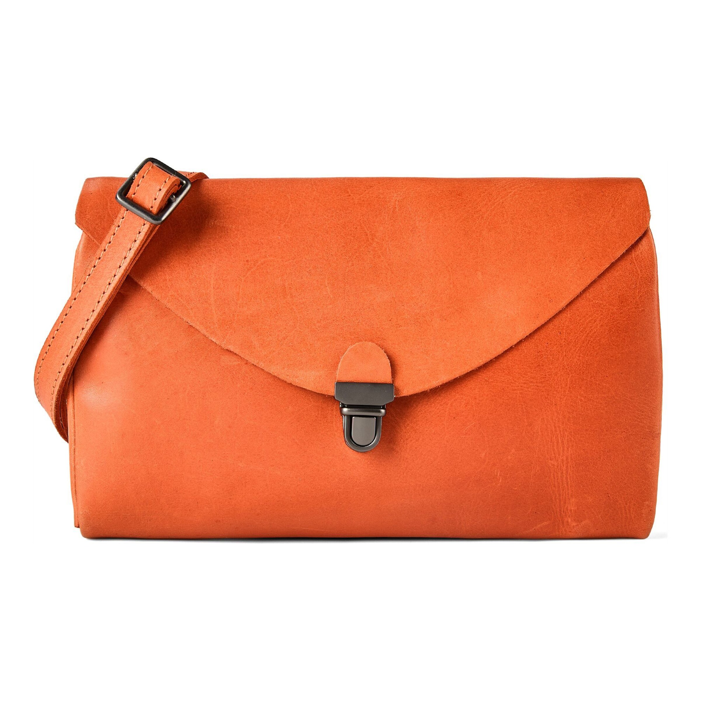Harold's Crossbody bag 'Fold' in Orange: front