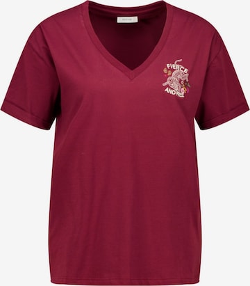 Deeluxe Shirt in Rot: Vorderseite