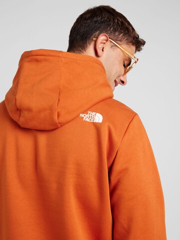 Felpa 'EASY' di THE NORTH FACE in arancione