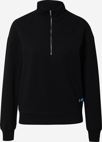 NU-IN Sweatshirt in Zwart: voorkant