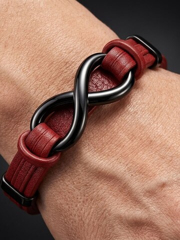 UNIQAL Armband 'INFINITY' in Rood