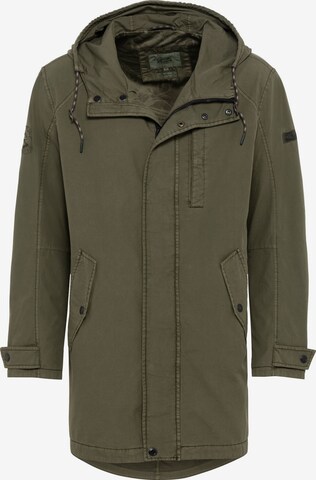 CAMEL ACTIVE Between-Seasons Coat in Green: front