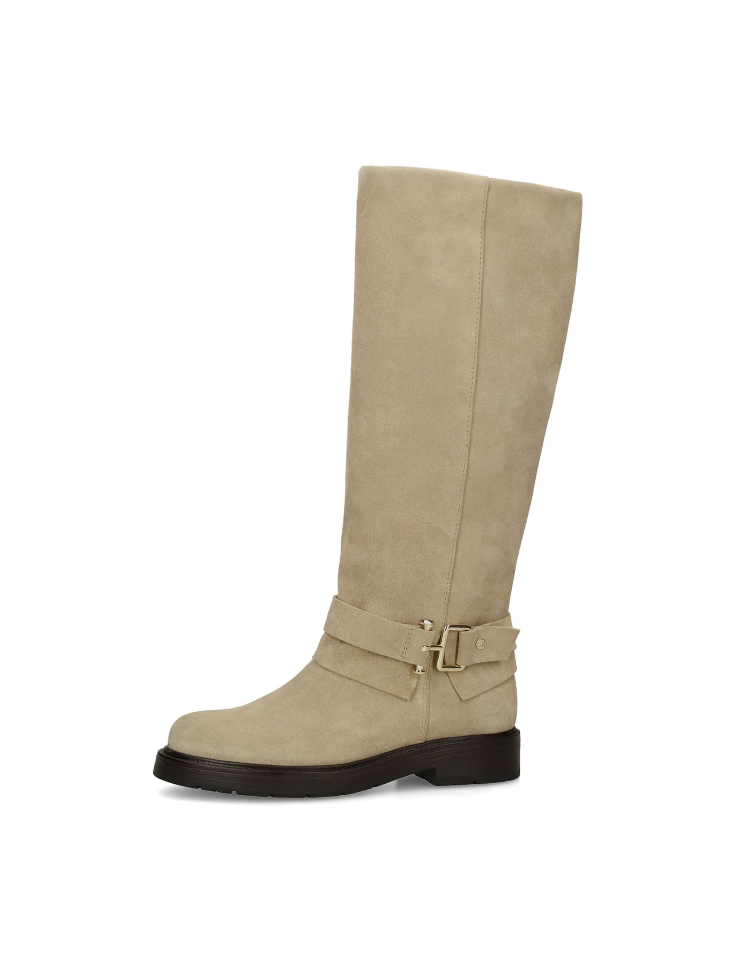 Bottes no stress en beige : devant
