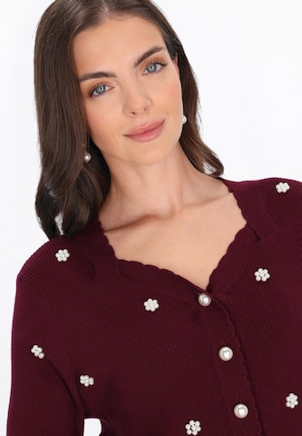 usha BLACK LABEL - Cárdigan en rojo