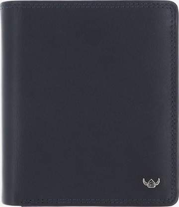 Porte-monnaies 'Polo' GOLDEN HEAD en bleu : devant