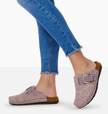 ROHDE Mules in Beige: front