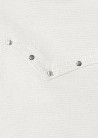MANGO TEEN Regular Pants 'Brooke' in White