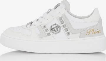 Philipp Plein Sneakers in Wit: voorkant
