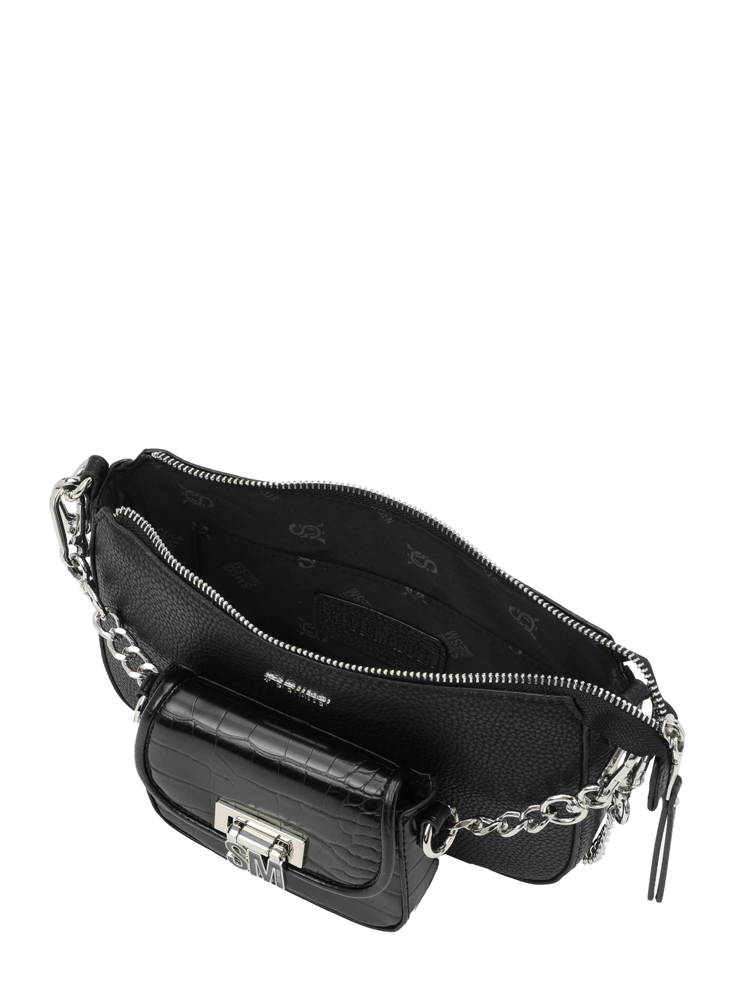 Geantă de umăr 'Bnaim' de la STEVE MADDEN pe negru