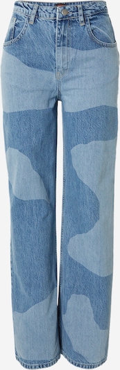 Misspap Jeans in de kleur Blauw denim / Lichtblauw, Productweergave