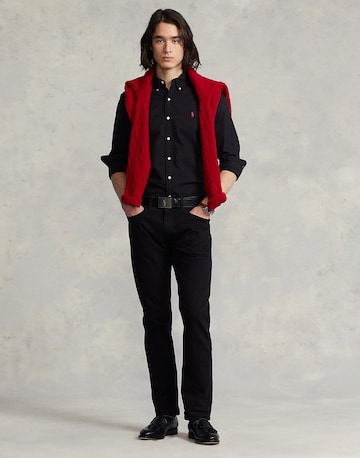 Coupe slim Chemise Polo Ralph Lauren en noir