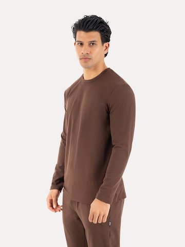 Smilodox Shirt 'Xion' in Brown