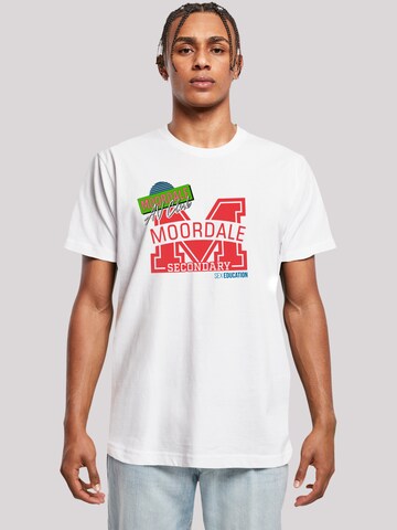 T-Shirt 'Sex Education Netflix TV Series' F4NT4STIC en blanc : devant