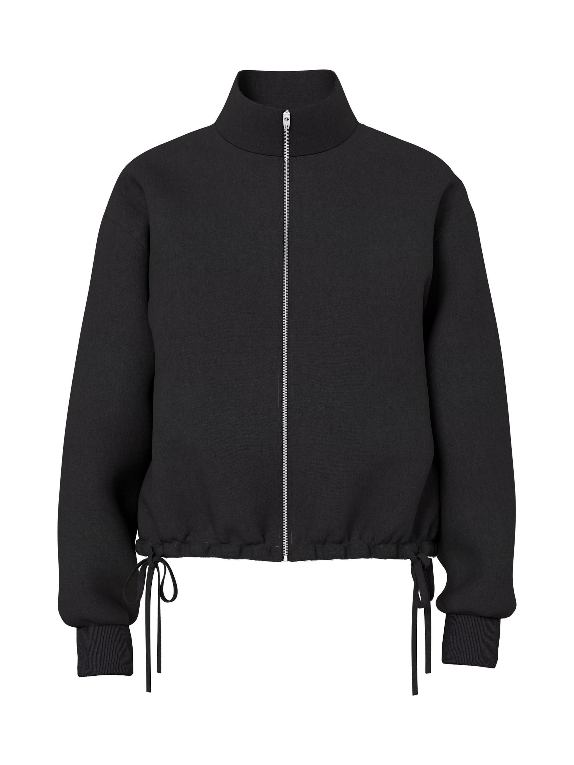 HYPEDROP Bluzka sportowa 'HDDemi' w kolorze czarny: przód