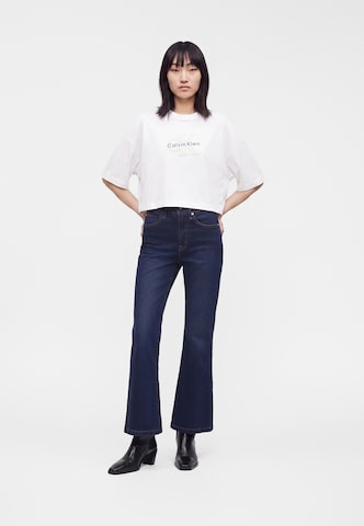 Calvin Klein Jeans Μπλουζάκι σε λευκό