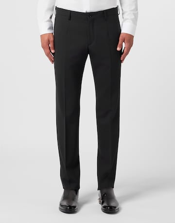 Philipp Plein Slim fit Chino trousers ' Gigolò ' in Black: front