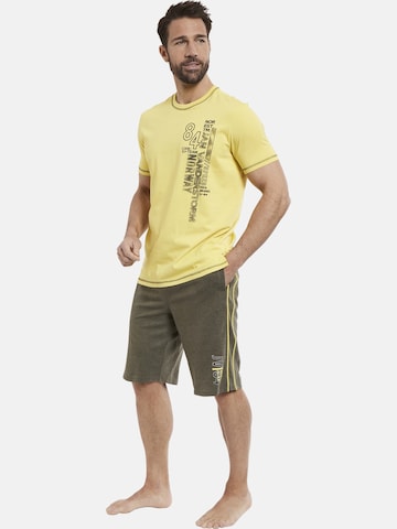 Jan Vanderstorm Shirt 'Barrit' in Yellow: front