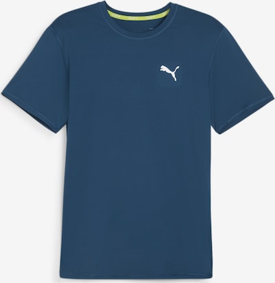 PUMA T-Shirt fonctionnel 'Cloudspun' en bleu / blanc, Vue avec produit