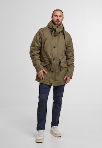 Giacca invernale di INDICODE JEANS in verde