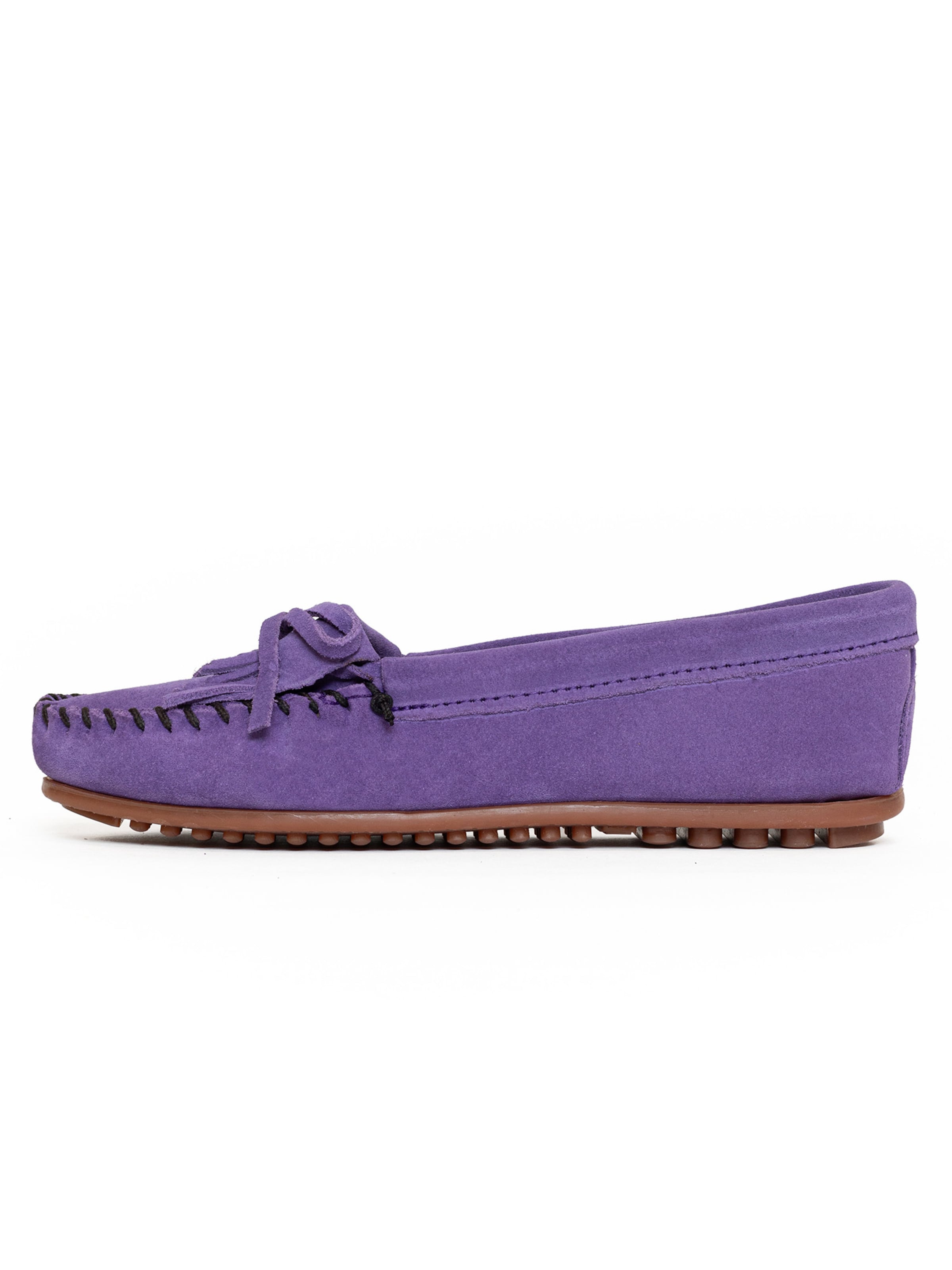Minnetonka Мокасини в лилав: отпред