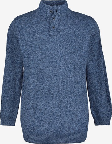 Pull-over JP1880 en bleu : devant