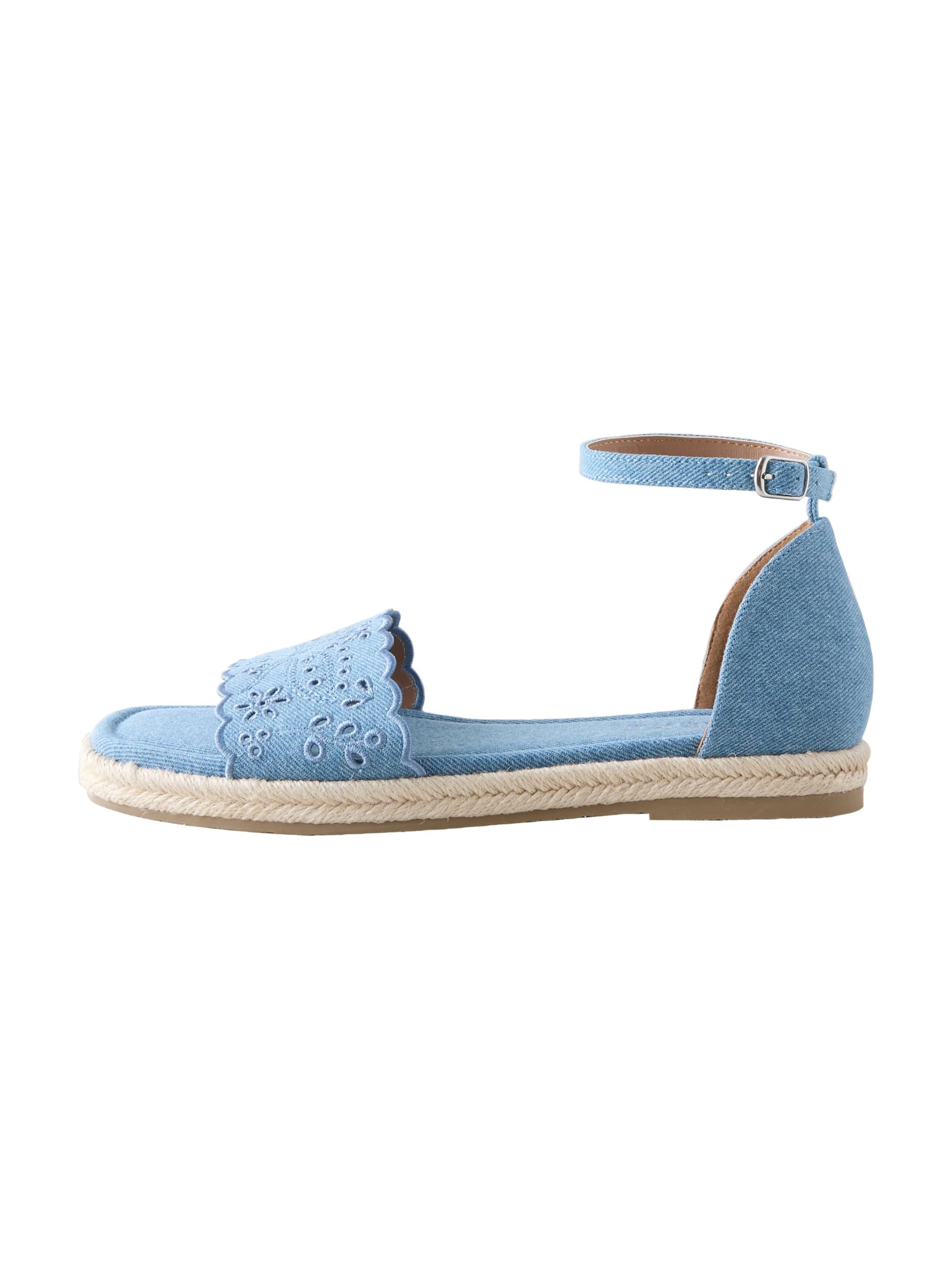 Sandales Next en bleu : devant