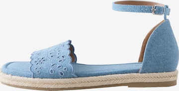 Sandales Next en bleu : devant