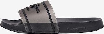Pepe Jeans Mules in Black: front