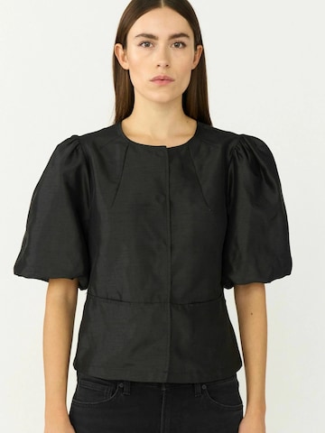 Camicia da donna 'Winnie' di Pieszak in nero: frontale