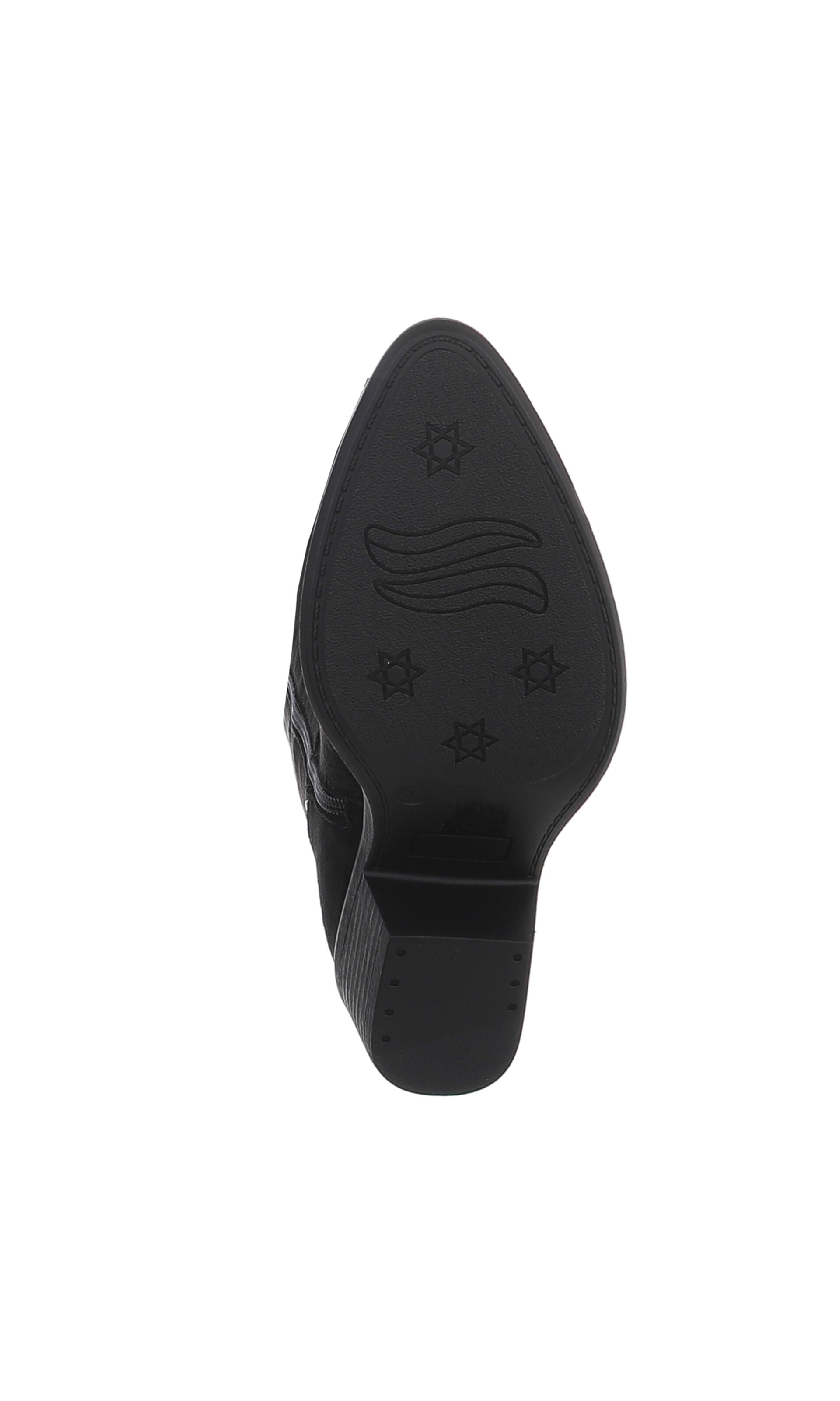 Ital-Design Cowboy Boots in Black