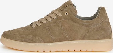 Boggi Milano Låg sneaker i beige: framsida