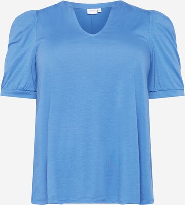 EVOKED Μπλουζάκι 'EDENA' σε μπλε: μπροστά