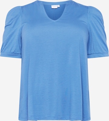 EVOKED - Camiseta 'EDENA' en azul: frente