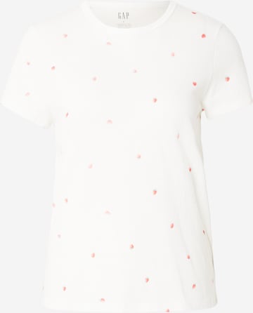 Tricou de la GAP pe alb: față