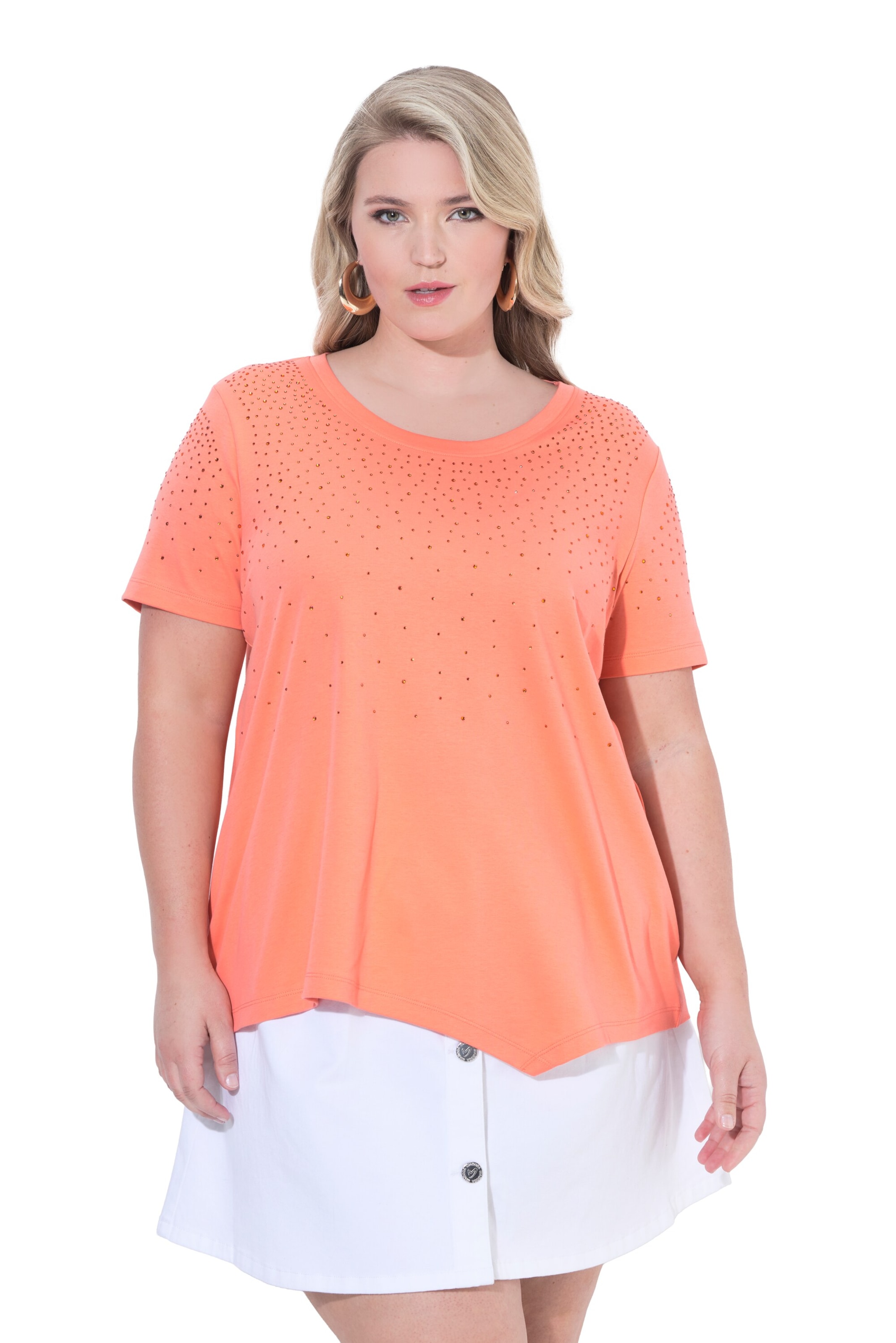 MIAMODA Shirt in Orange: front