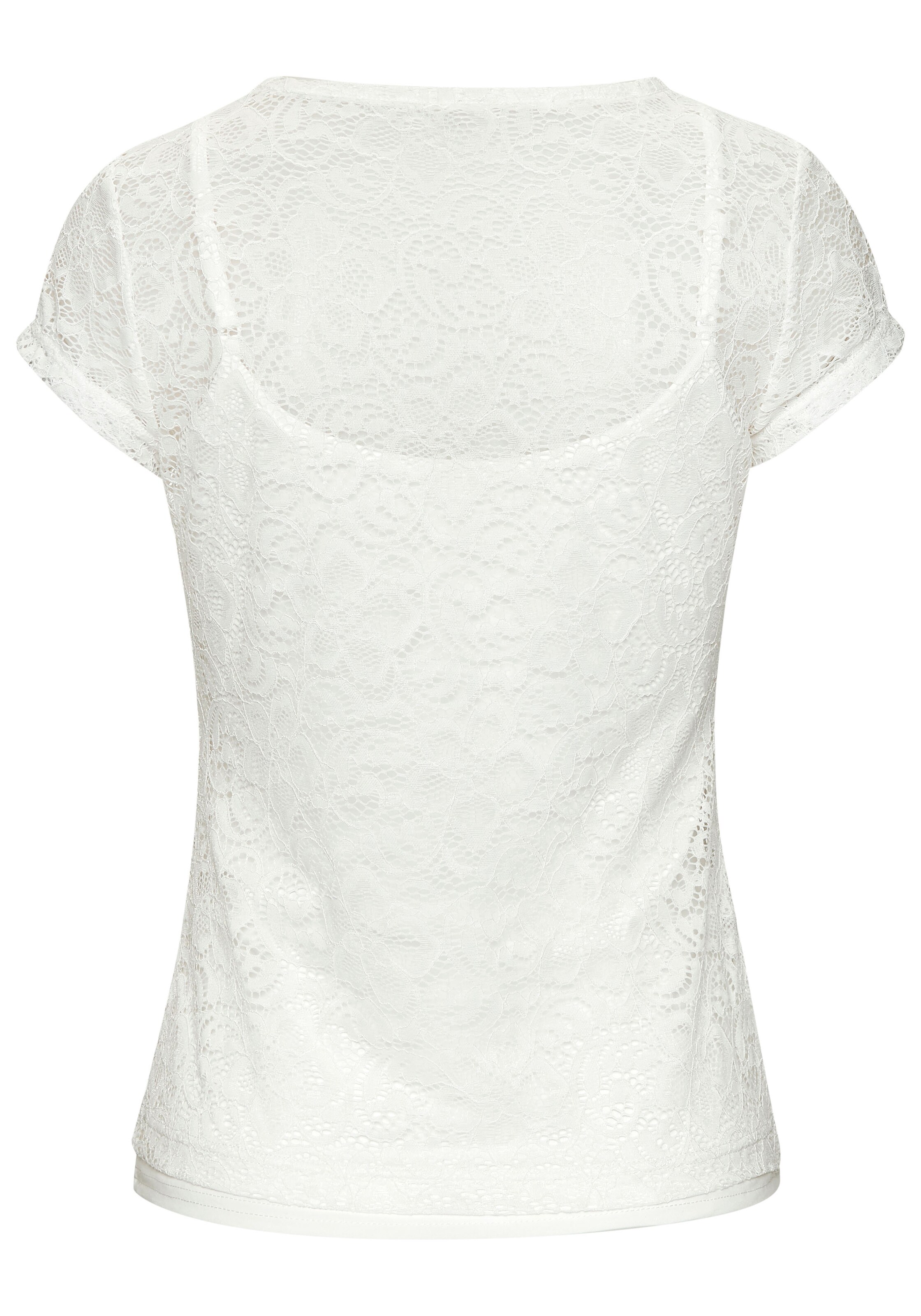 LASCANA Shirt in White