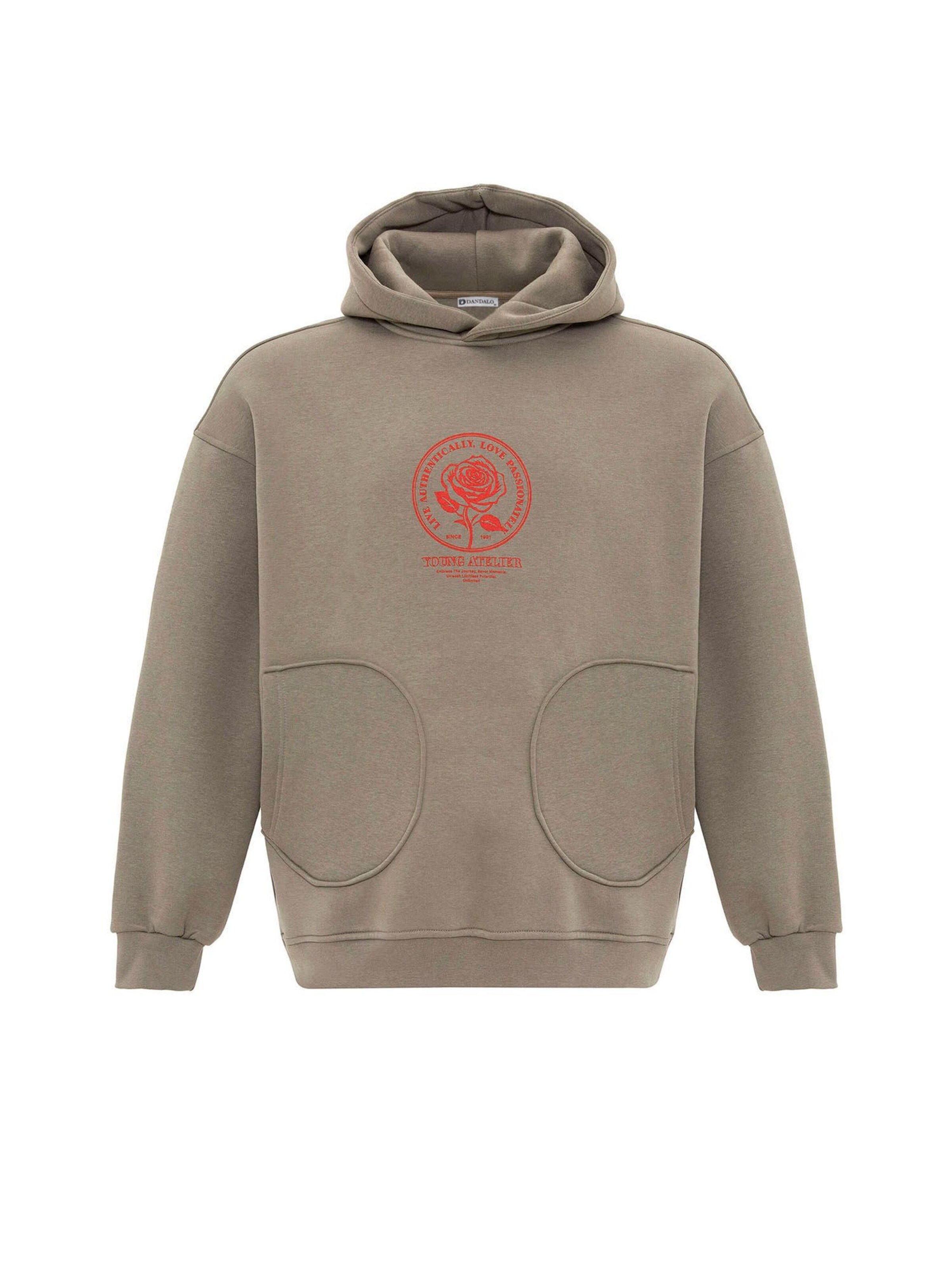 Dandalo Mikina – zelená: přední strana