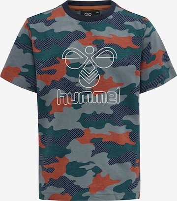 Hummel Shirt in Grijs: voorkant