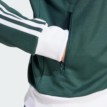 ADIDAS ORIGINALS Zip-Up Hoodie 'BECKENBAUER' in Green