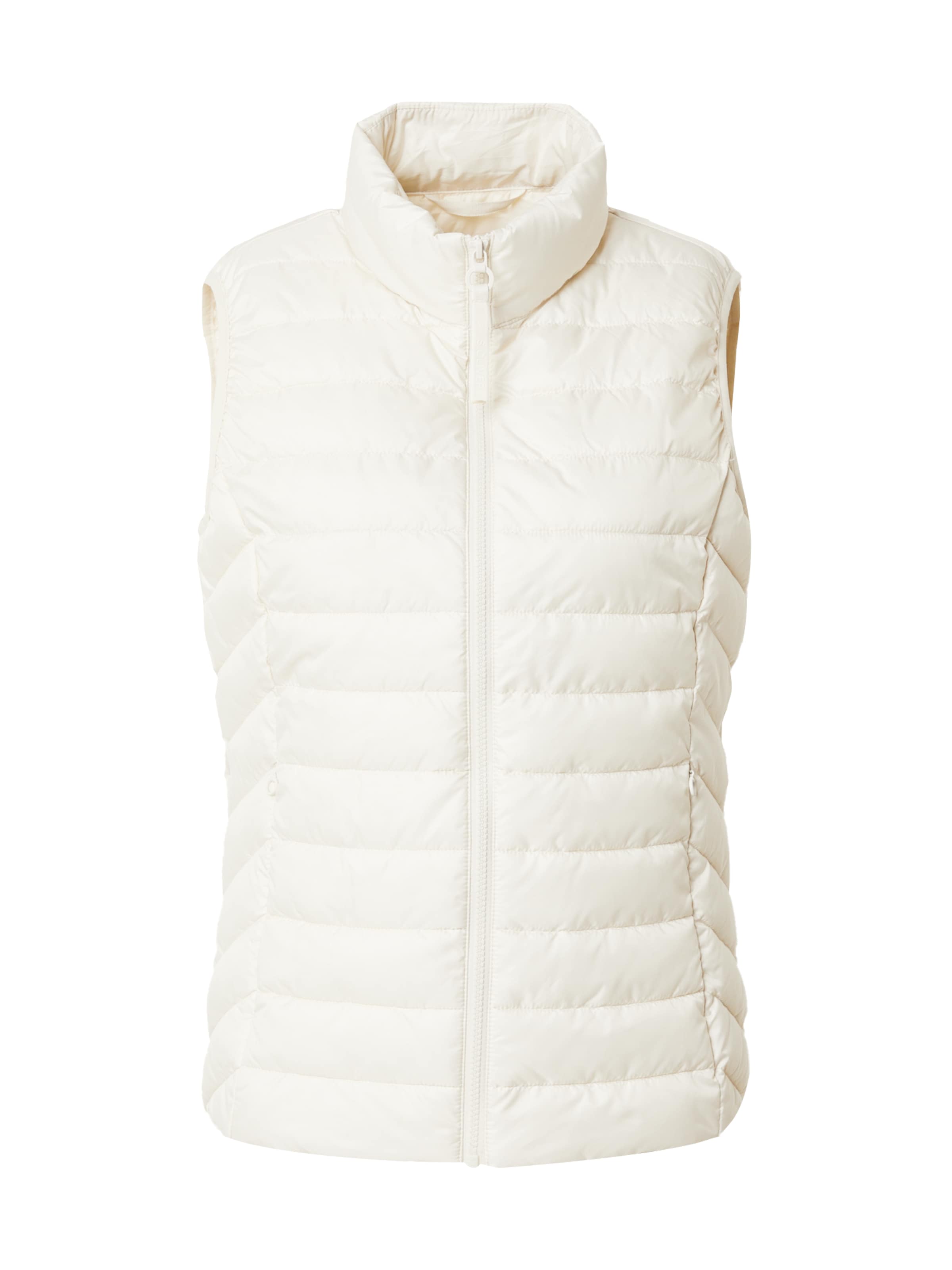 s.Oliver Bodywarmer in Wit: voorkant