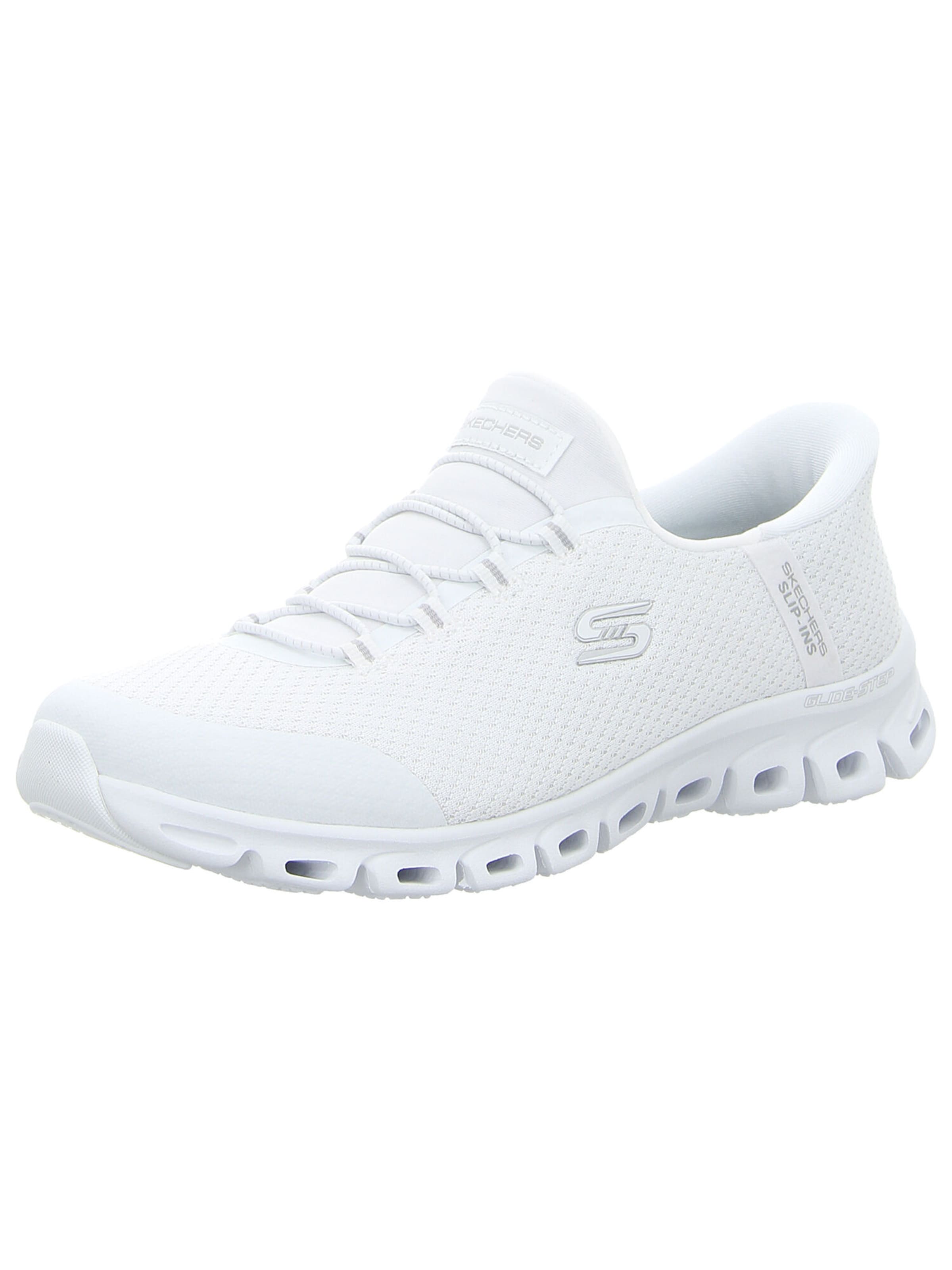 SKECHERS Sneakers 'Skechers Slip-Ins: Glide-Step - Pursuit' in White: front