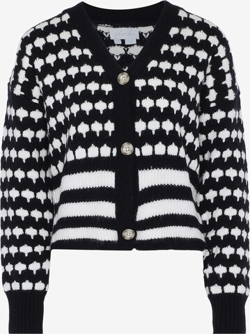 BLONDA Knit cardigan in Black: front