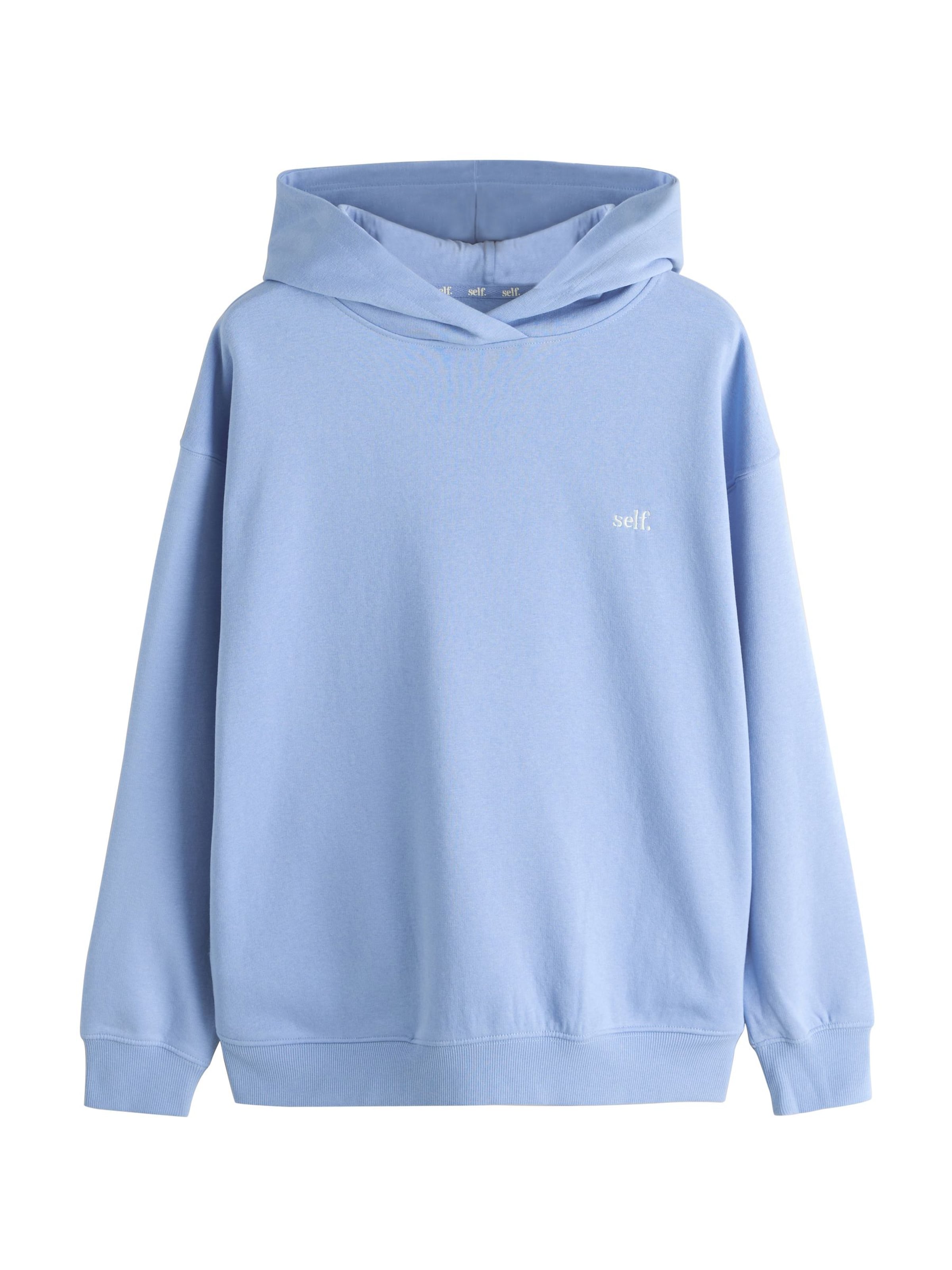 self. Sweatshirt in Blue: front