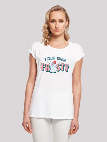 T-shirt F4NT4STIC en blanc : devant