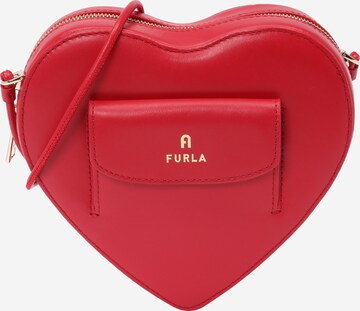 FURLA Чанта с презрамки 'CAMELIA' в червено: отпред