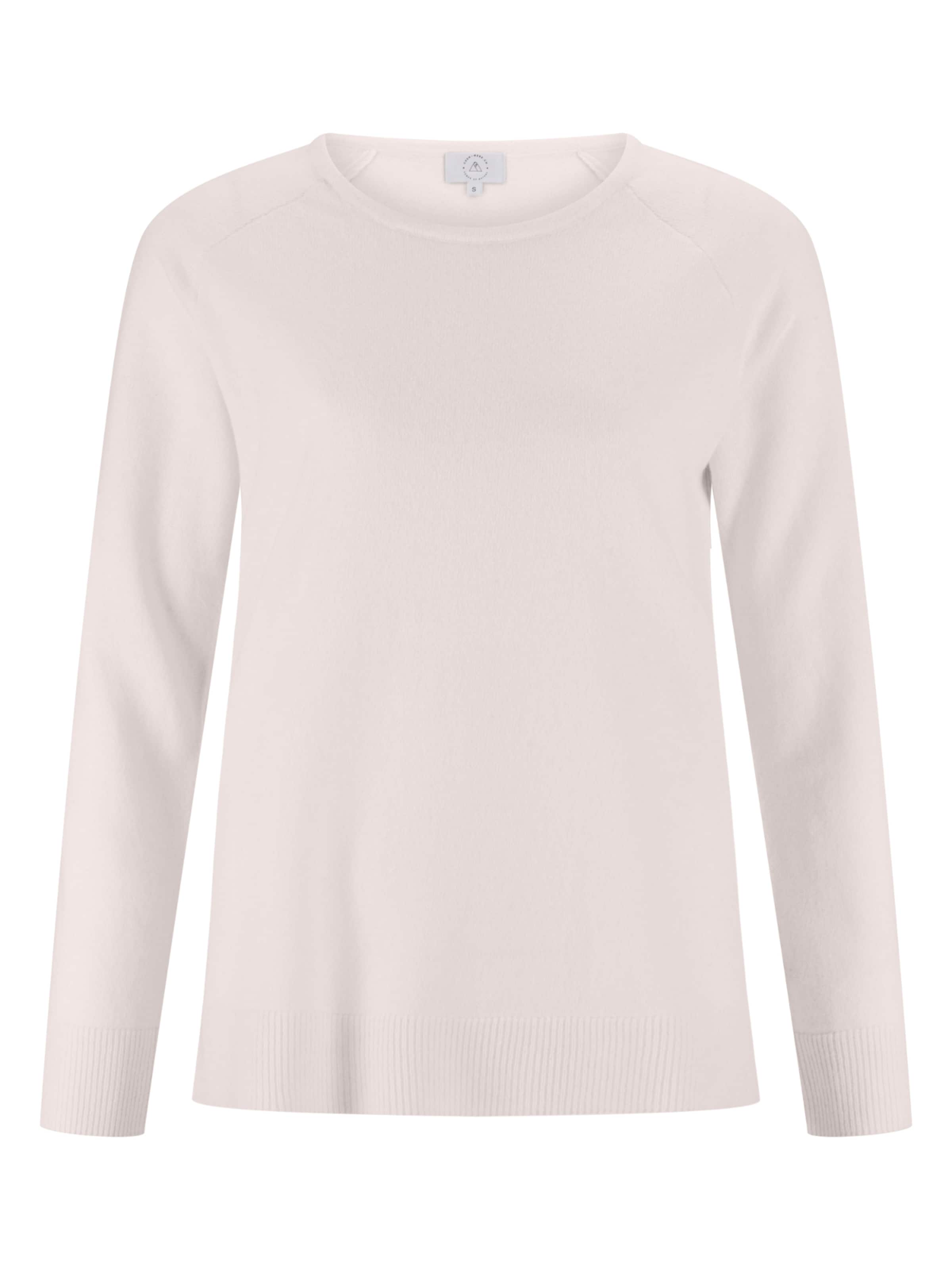 CASH-MERE.CH Sweater in White: front