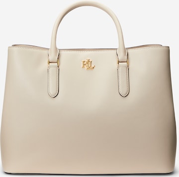 Lauren Ralph Lauren Handväska 'MARCY' i beige: framsida