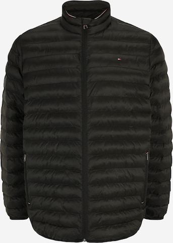 Geacă de primăvară-toamnă de la Tommy Hilfiger Big & Tall pe negru: față