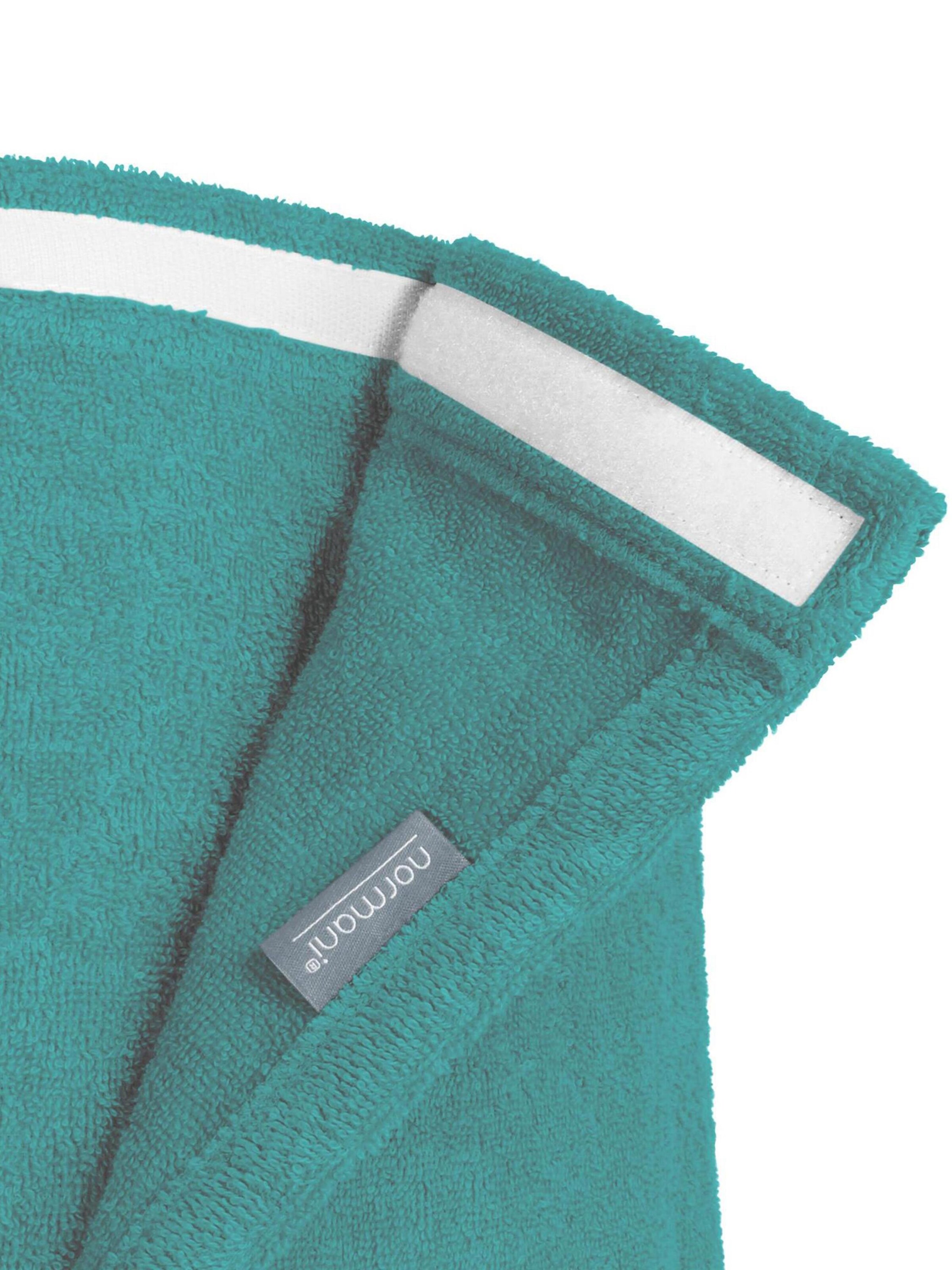 Peignoir court ' Mersin ' normani en vert